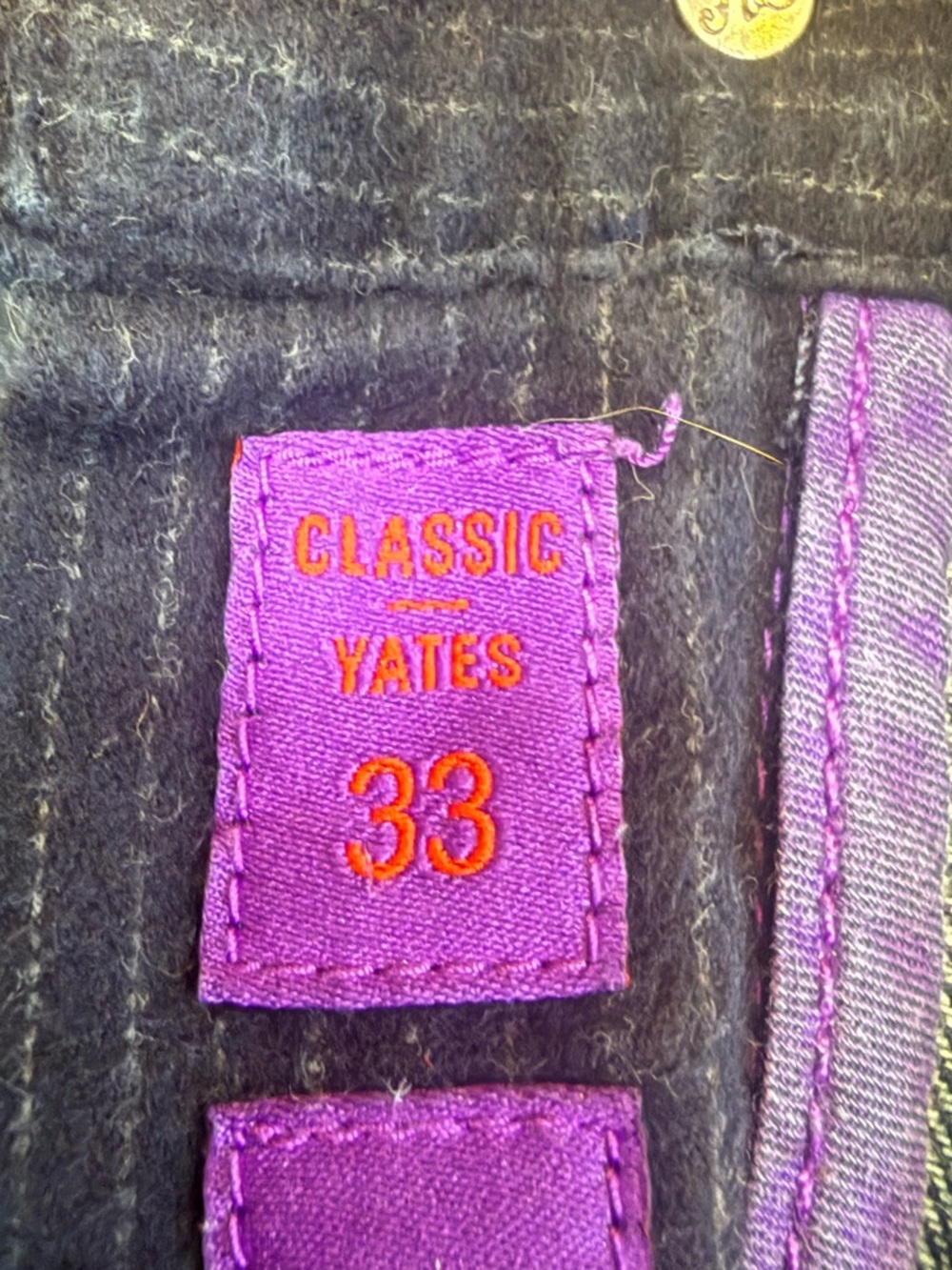 Robert Graham Men's Straight Jeans in Dark Blue 33/30 - Picture 6 of 7